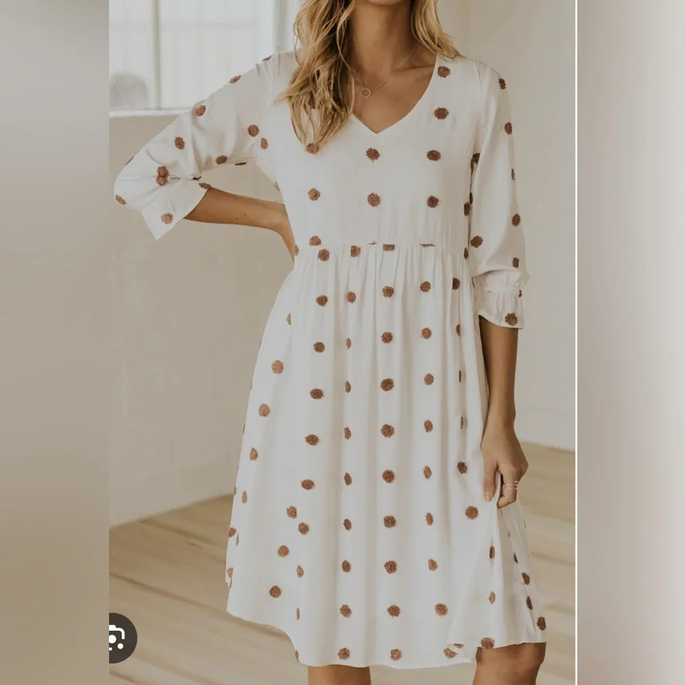 ROOLEE midi polka dot dress - Picture 5 of 5